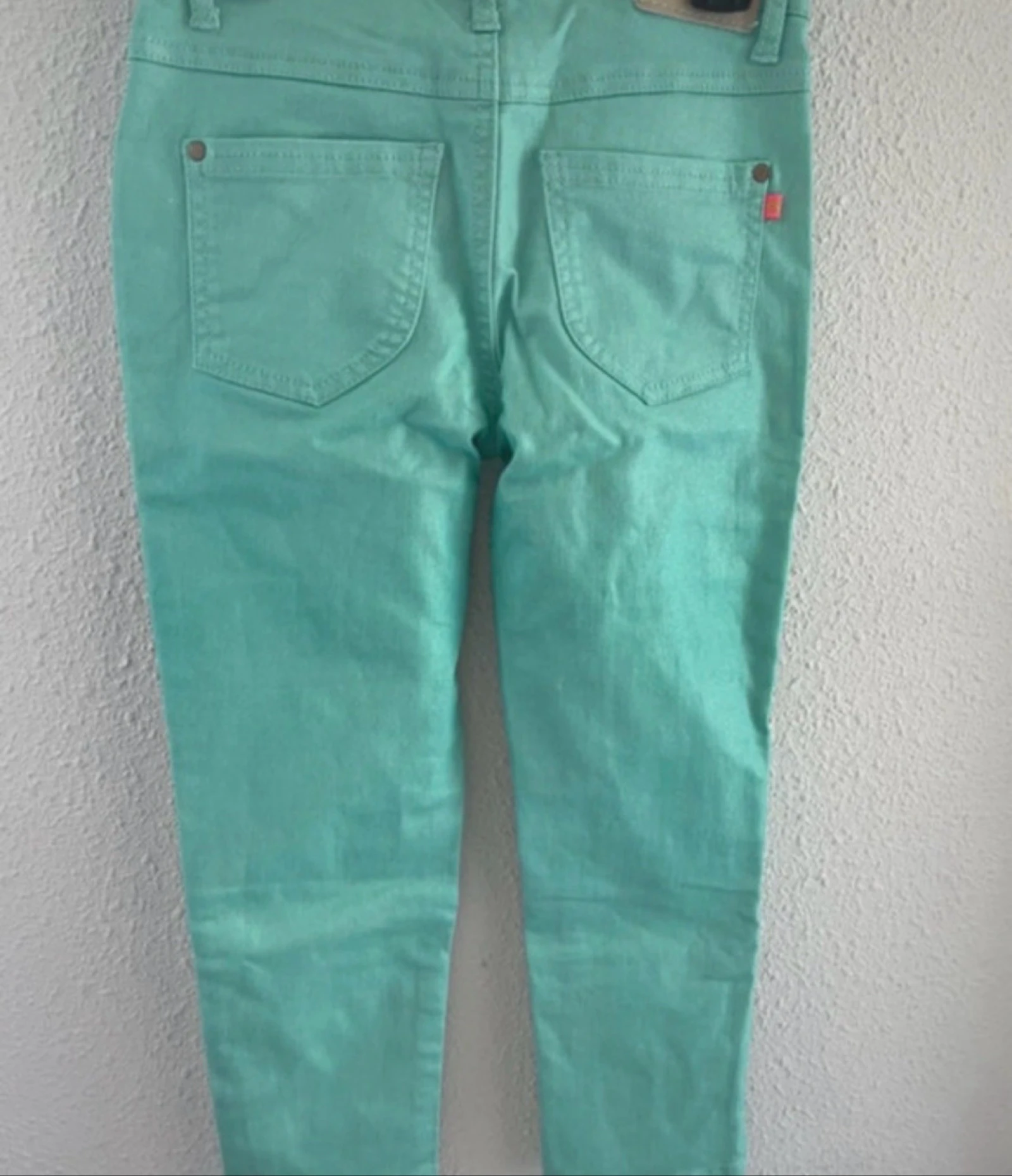 Turquoise jeans size 9 years Someone – photo 4